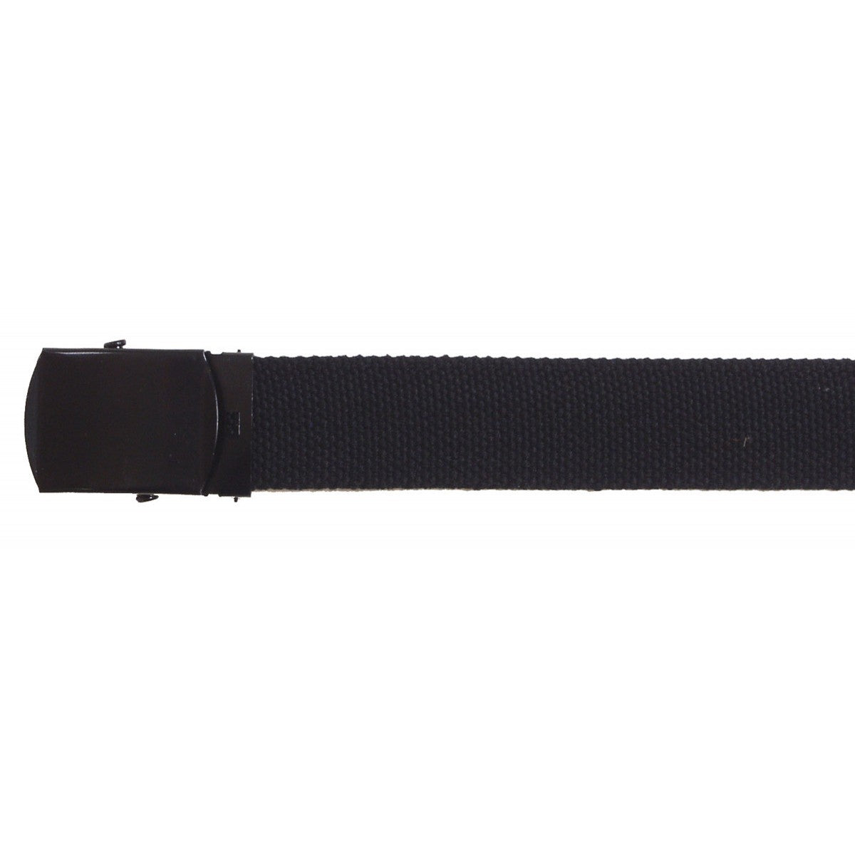 MFH Zwarte riem met zwarte gesp