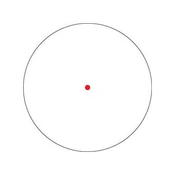Vortex Crossfire Red Dot Rode Lens - LED Upgrade
