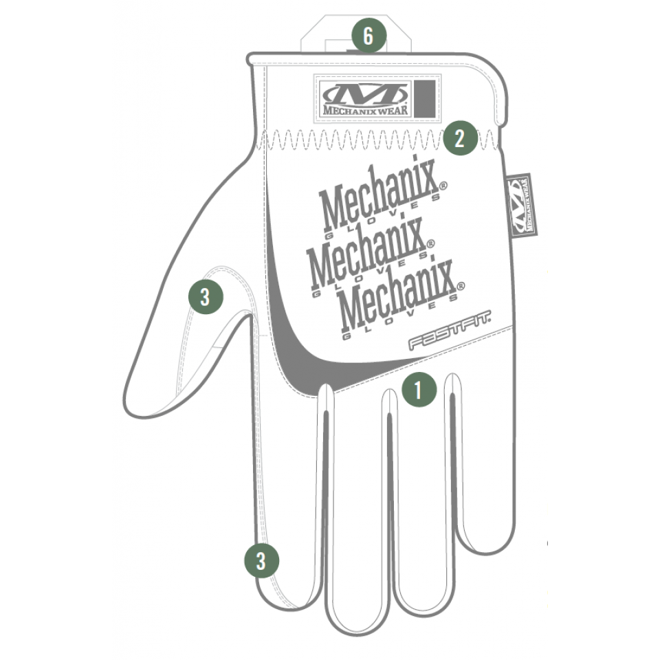 Mechanix Fast Fit Woodland