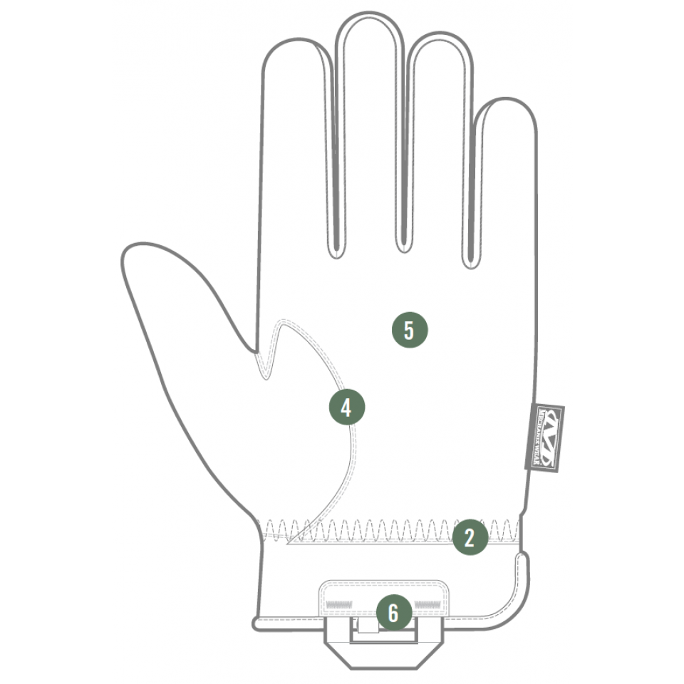 Mechanix Fast Fit Woodland