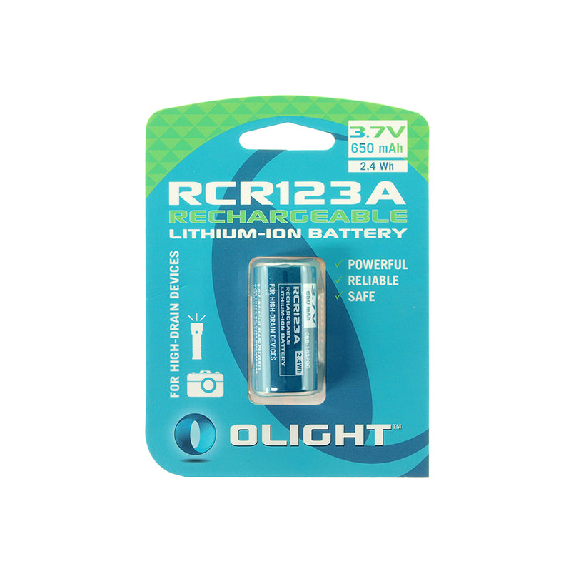 Olight RCR123A batterij