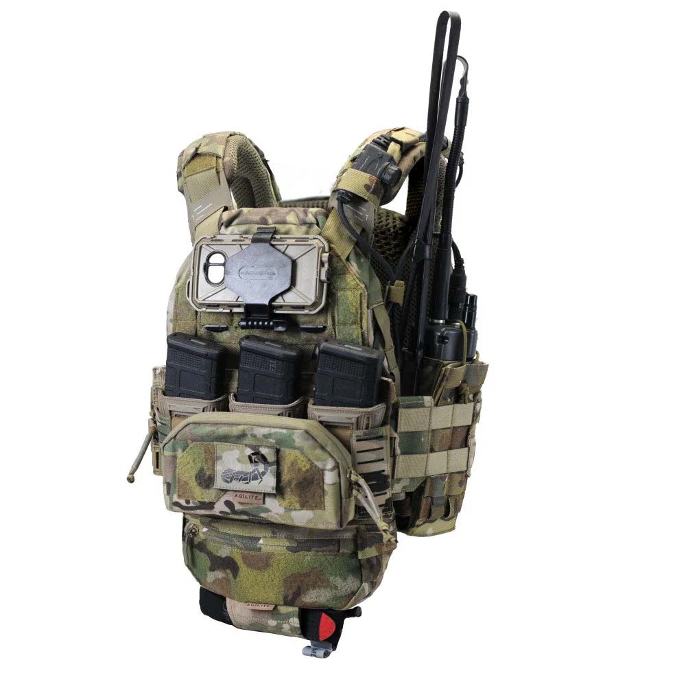 Agilite Pincer Placard Multi Caliber Triple Mag Pouch + Admin Pouch