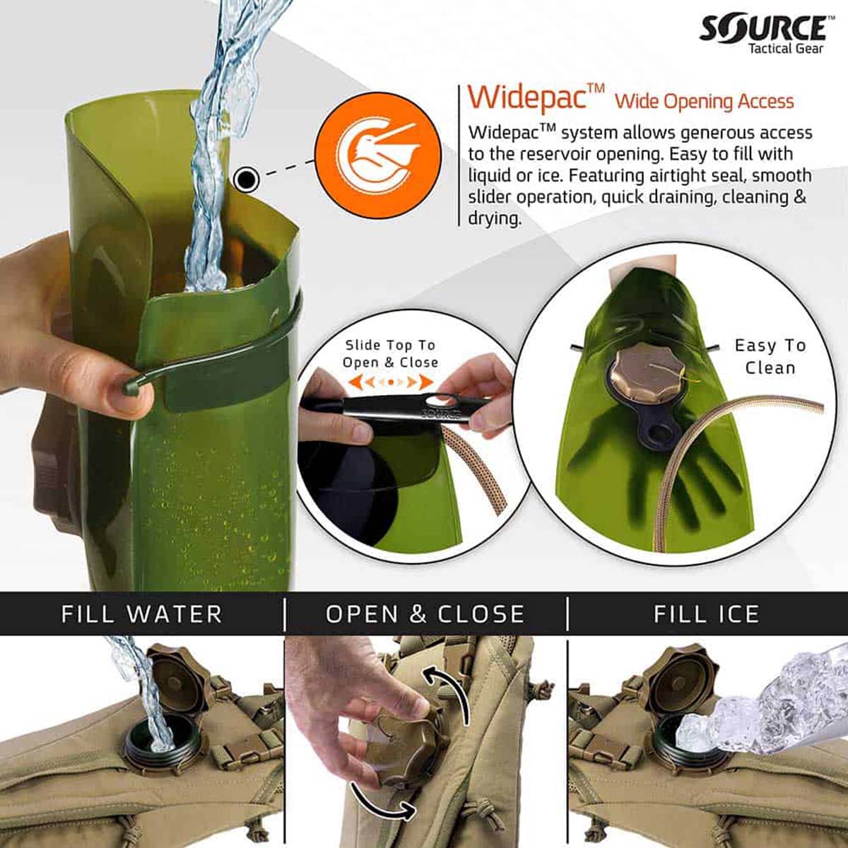 SOURCE Tactical Hydration System 3 Liter