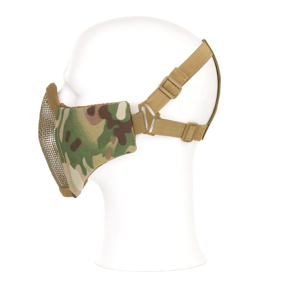 Masker half mesh digital woodland