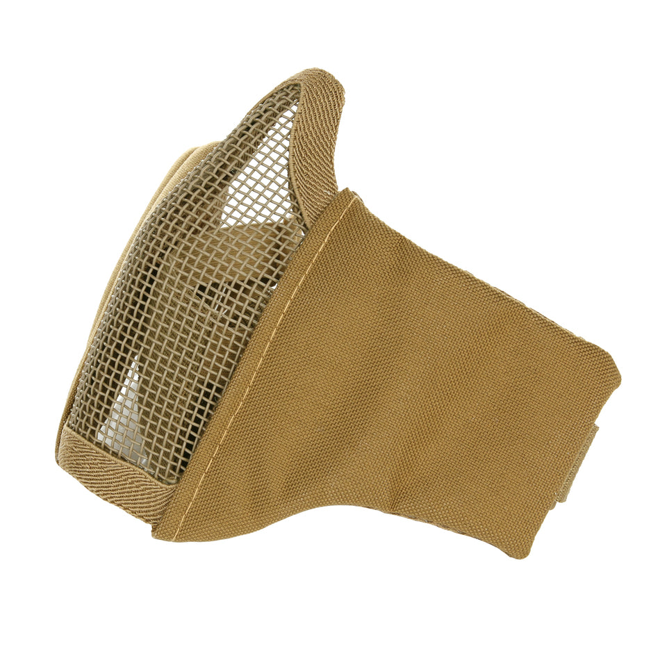 Masker half mesh coyote