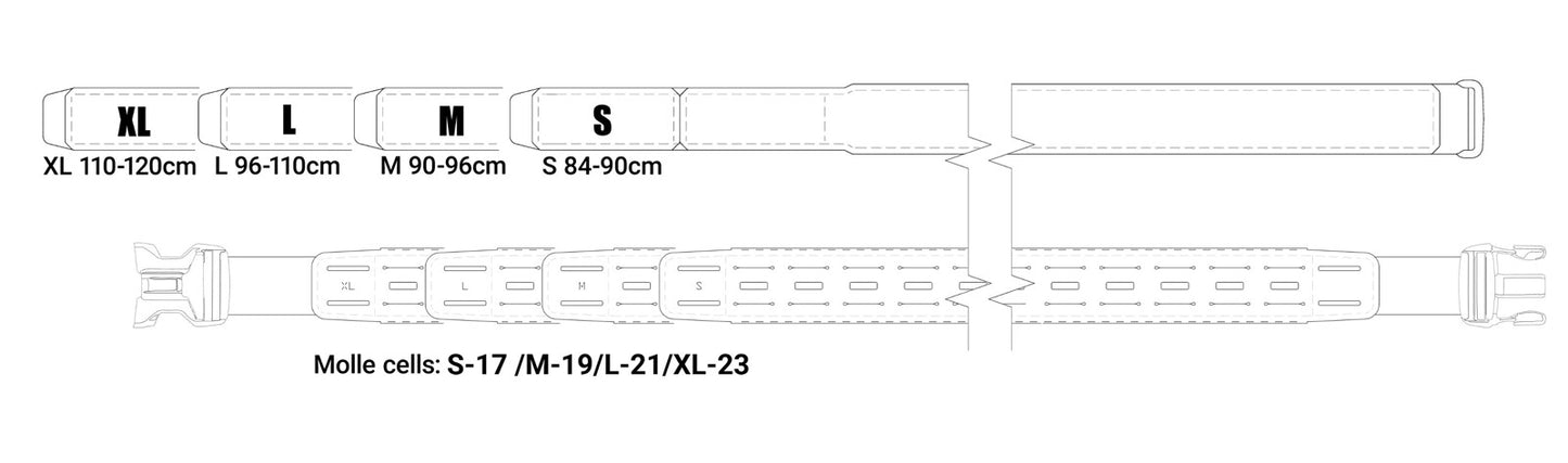 Templars PT6 Tactical Belt