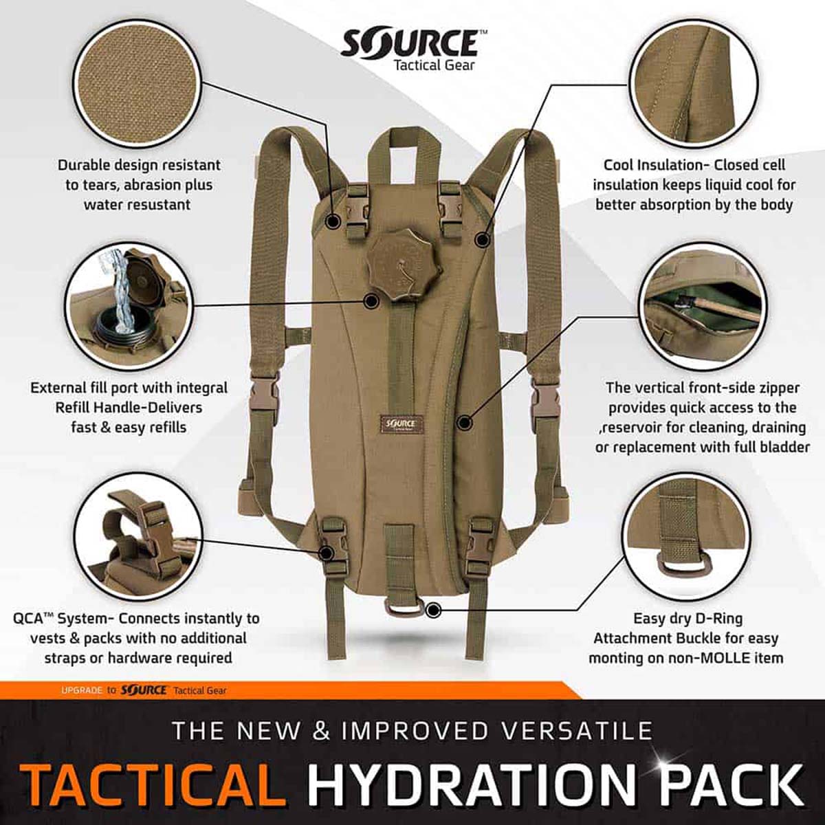 SOURCE Tactical Hydration System 3 Liter