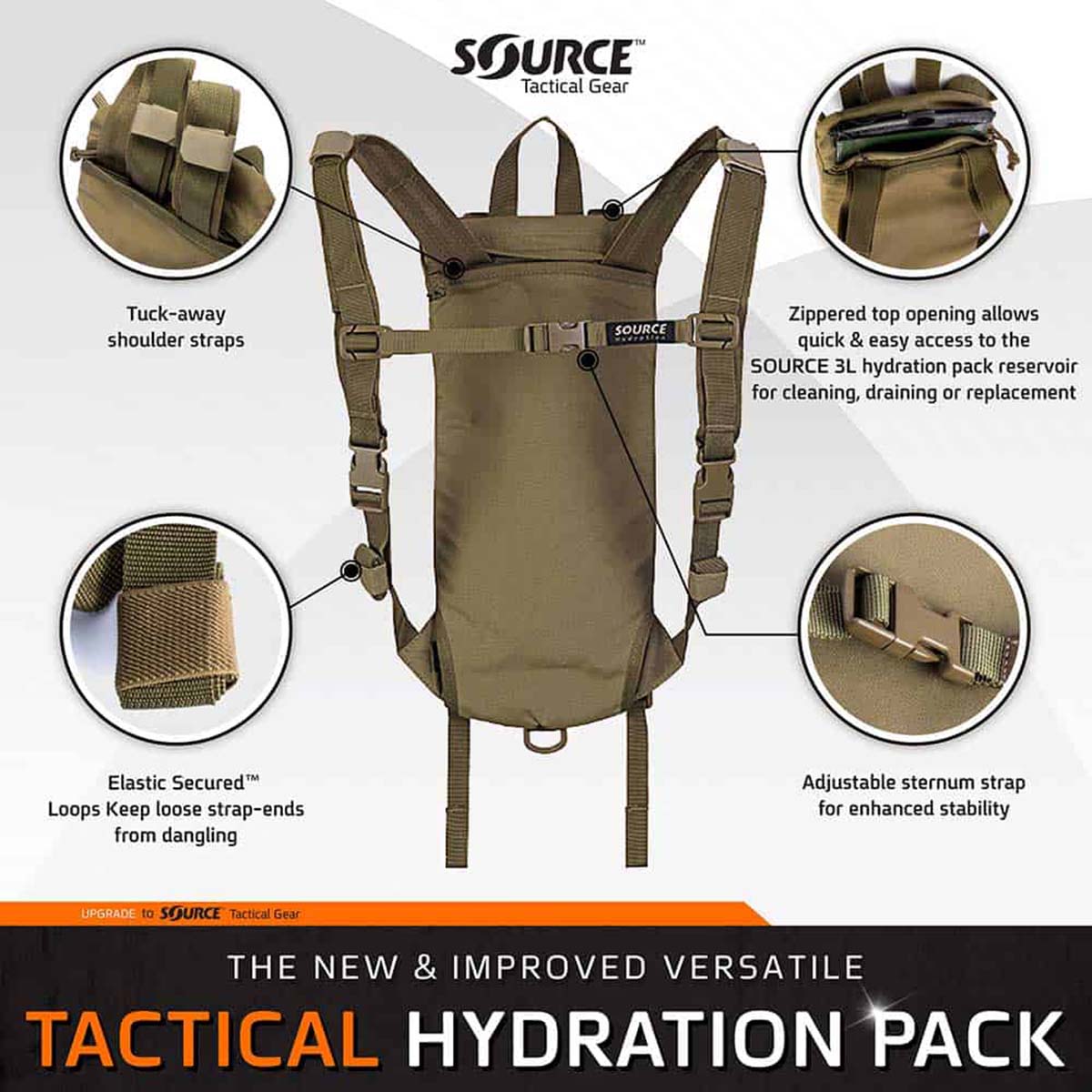 SOURCE Tactical Hydration System 3 Liter