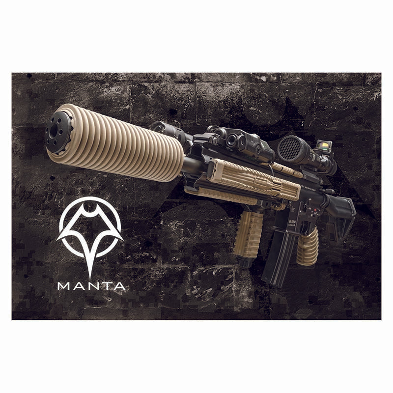 Manta Suppressor Sleeve 1,5" Dark Earth